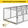 thumbnail image 5 of Aivituvin Chicken Coop Run Extension Rabbit Enclosure Outdoor Duck Playpen 20.73 ft², 5 of 6