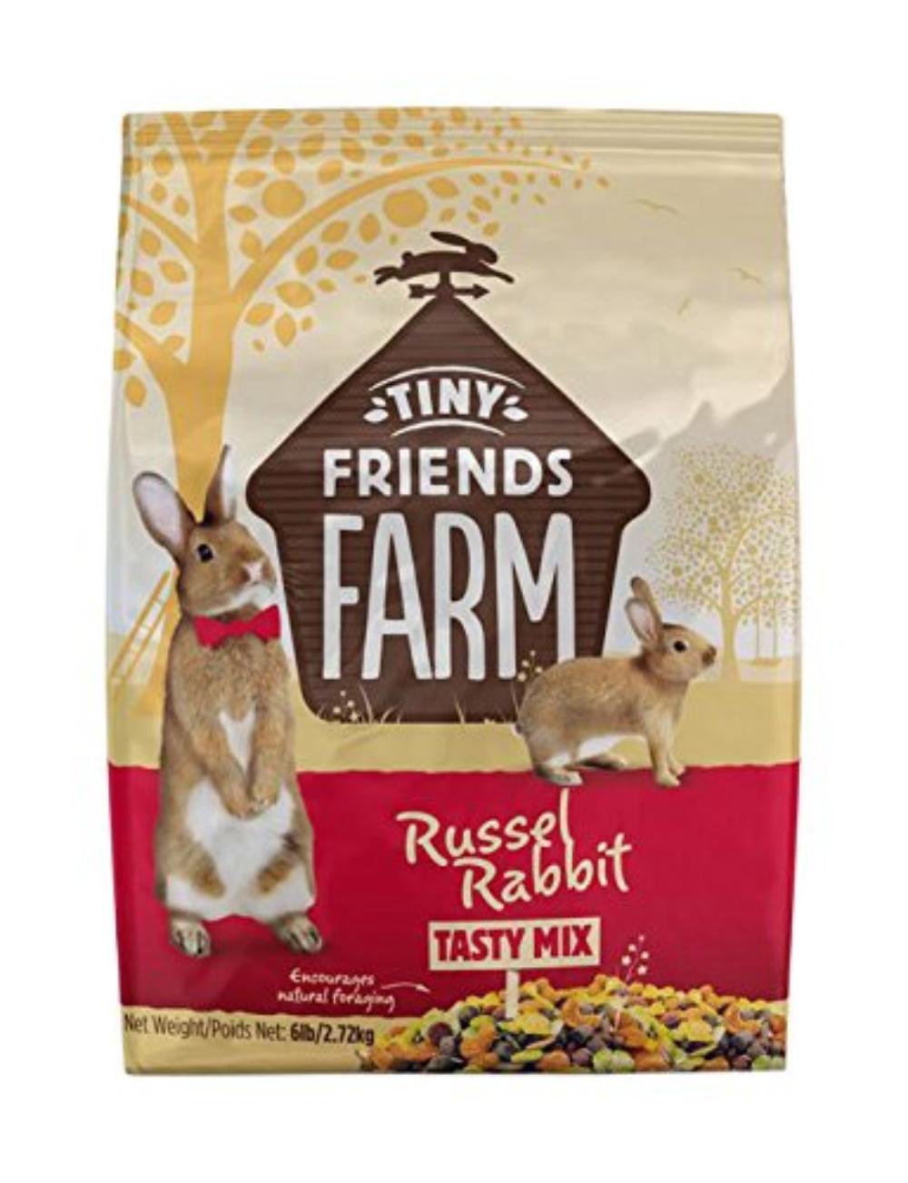 Supreme Petfoods Tiny Friends Farm Russel Rabbit Food, 6 lb, A