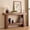 Walnut, variant on Hearthlight Home 63-Inch Long Console Table, Farmhouse Wooden Sofa Table Behind The Couch, Entryway Table for Entrance, Hallway, Living Room