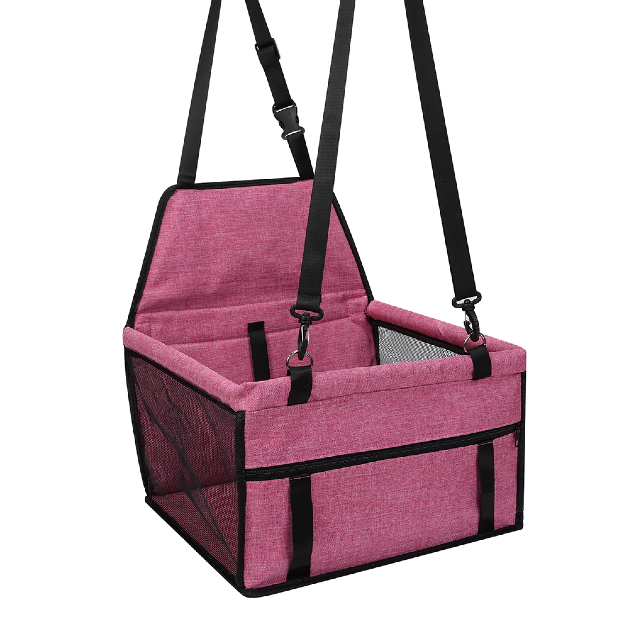 Portable Reinforce Car Booster Seat for Dog Cat Folding Pet Car Seat