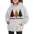 thumbnail image 4 of Sudadera con capucha para niñas y niños, sudadera de manga larga con cuello redondo y estampado de moda, jersey con bolsillo, sudadera de poliéster para niñas, 4 of 8