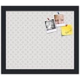 thumbnail image 2 of PinPix 14x12 Custom Cork Bulletin Board Beige Circles Poster Board Has a Fabric Style Canvas Finish, Framed in Beige Circles, by ArtToFrames (PinPix-491), 2 of 6