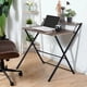 thumbnail image 2 of Escritorio de Computadora FurnitureR plegable marron, 2 of 7