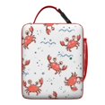 thumbnail image 6 of Lunch Box for Men Women Adults Lunch Box Tote for Outdoor Enthusiasts Busy Moms Reusable Portable Lunchbox, Marine Adorable Crab, 6 of 6