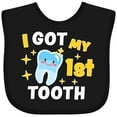 thumbnail image 3 of Inktastic I Got My 1st Tooth with Cute Tooth Baby Boys or Girls Baby Bib, 3 of 4