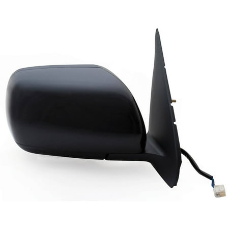 - 69013S - Fit System Passenger Side Mirror for 06-13 Suzuki Grand Vitara, black, PTM cover, foldaway, Power