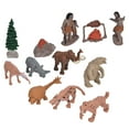 thumbnail image 5 of ESTINK Scene Toy, Animal Figurines Toy Set, 12pcs Historical Figurine Toys Prehistoric Life Scene Figures Animal Ornaments Playset, 5 of 9