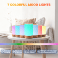 thumbnail image 4 of Essential Oil Diffuser,7 LED Color,Night Light,Auto-Off Timer,Portable Cool Mist Humidifier for Room Office Home, 4 of 7