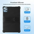 thumbnail image 3 of Hoibon For KADYBE ANTEMPER D115/YOSAVlOR YQCP20 Tablet/Vortex TAB10/DOOGEE T10 T10S T10 Pro/TOOTON/For kimlok 2024 10.1 inch Case with [Kickstand] [Case for Kids Kids Friendly] Silicone Case - Black, 3 of 7