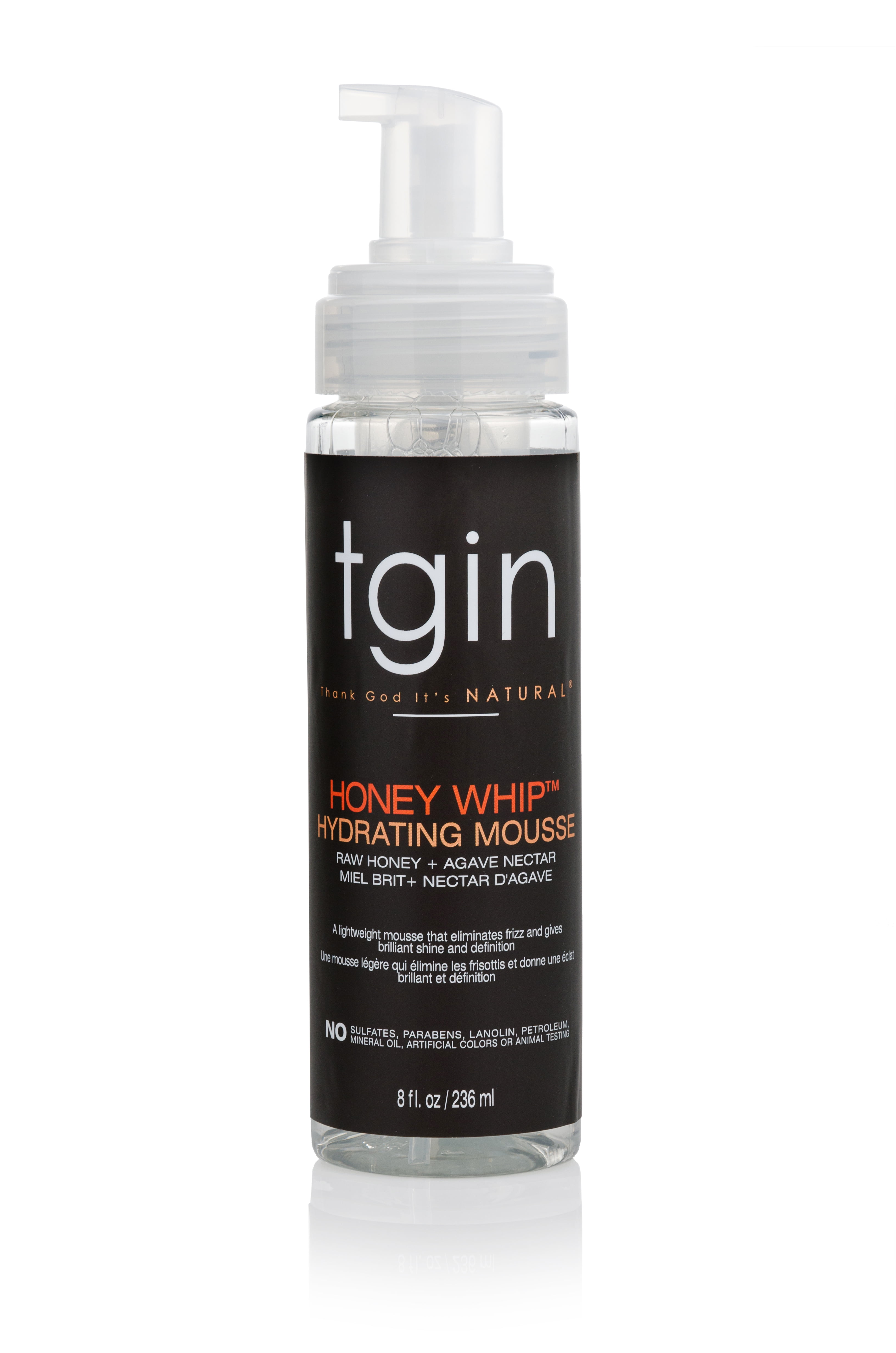 Thank God It's Natural (tgin) Honey Whip Hydrating Mousse For Natural Hair
