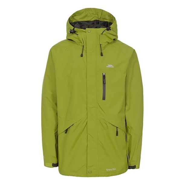 Trespass - Cazadora / Abrigo impermeable con capucha Modelo Corvo para hombre caballero (Rojo) Trespass UTTP296_red