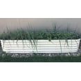 thumbnail image 4 of Vego Garden 17" Tall 10 in 1 Raised Gardening Bed Modular Metal Outdoor Planter Pearl White, 4 of 12
