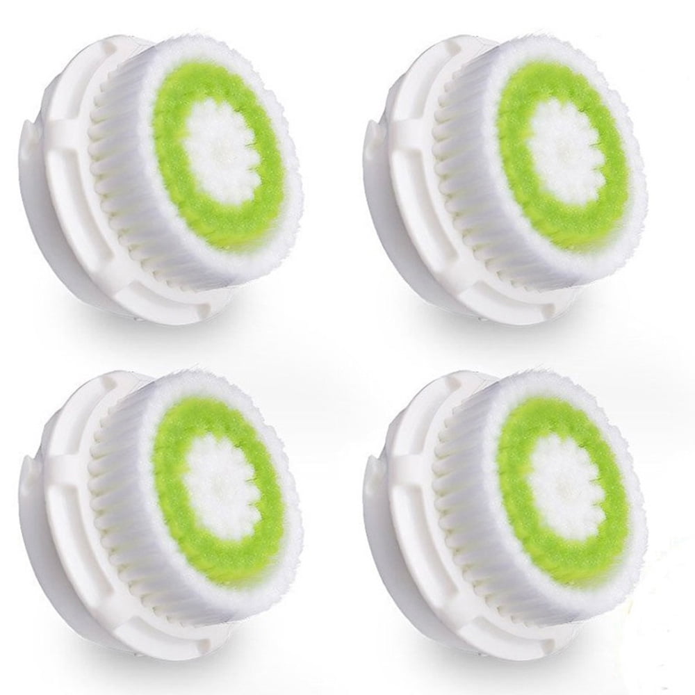 TreatMe100 4-Pack Acne Replacement Facial Cleansing Brush Heads For Clarisonic, 4 Ct
