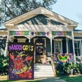thumbnail image 5 of Newhomestyle Mardi Gras Garden Flag Yard Flags for Outside 12x18 Double Sided Crawfish New Orleans Carnival Celebration Outside Vertical Holiday Yard Decoration, 5 of 6