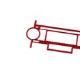 thumbnail image 4 of Red Carbon Fiber CD Control Player Cover With Cassette for Chrysler 300 2005-07, 4 of 4