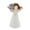 White, variant on Christmas Tree Toppers AngelGirl Tree Toppers AngelGirl Figure Ornament AngelGirl Girl Standing Tree Top Decoration for Holiday