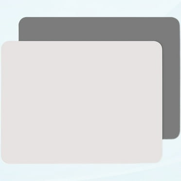 Silicone Mat 2 Pack for Crafts, 15.7" x 11.8" Large Silicone Sheet, Multipurpose Silicone Mats for Epoxy Resin, Jewelry Findings, Counter Table, Table Mat, Heat Resistant, Beige & Dark Gray