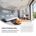 thumbnail image 5 of 3-Pack Shoe Storage Boxes with Thickened Pull-Out Drawers for Sports Shoes, Sneakers, Socks Organizer Containers, 5 of 6