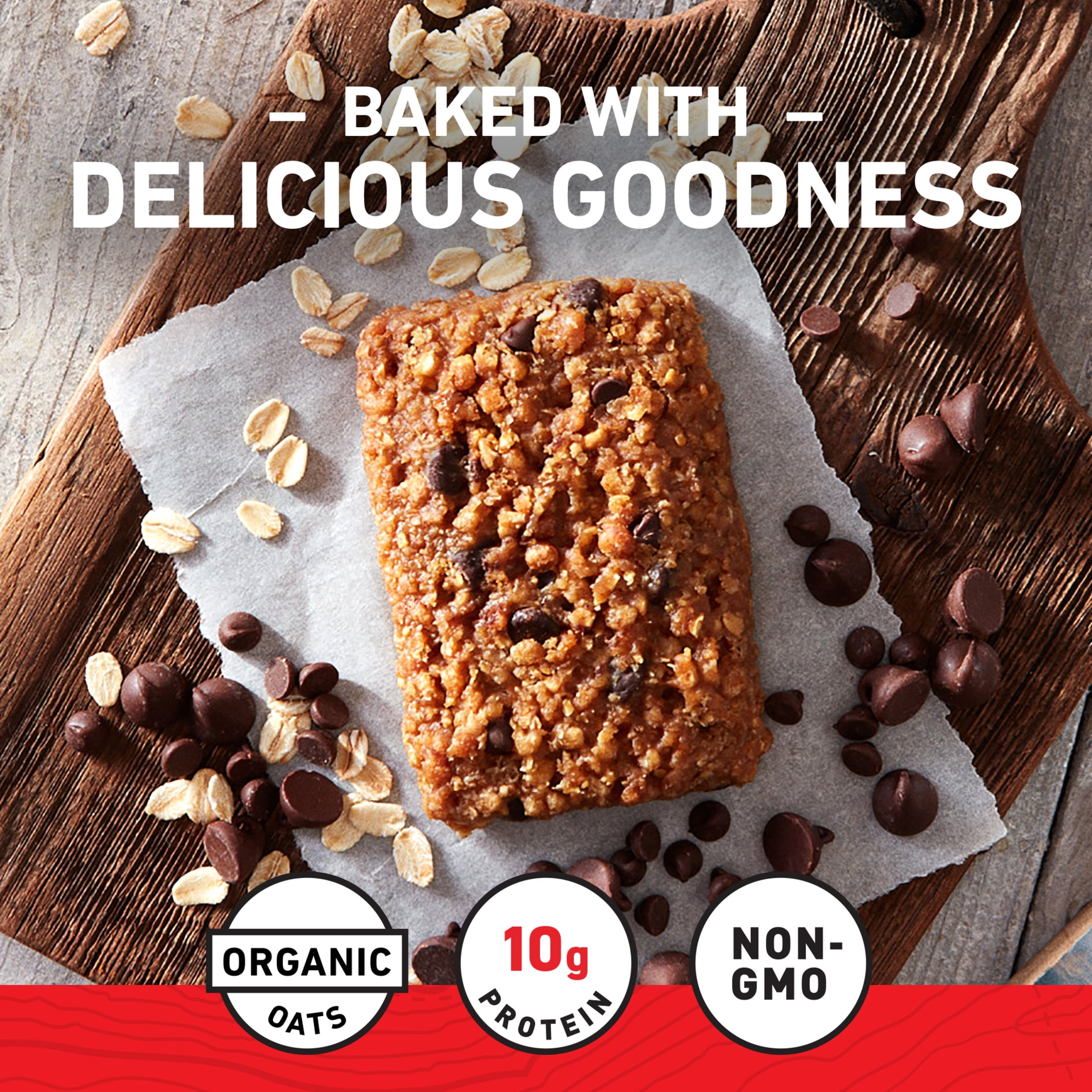 (9 pack) CLIF BAR Energy Protein Bars, Chocolate Chip, 5ct