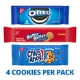 thumbnail image 3 of Nabisco Cookie Variety Pack, OREO, Nutter Butter, CHIPS AHOY!, 10 Snack Packs (4 Cookies Per Pack), 3 of 14