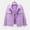 Purple, variant on jjayotai Womens Coat Clearance Womens Warm Solid Long Sleeve Casual Denim Jacket Outerwear Coat With Pockets