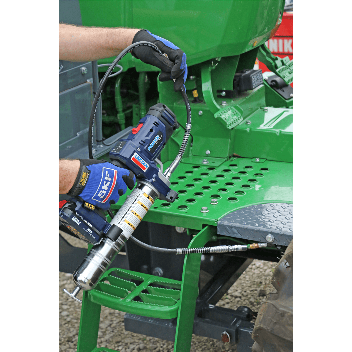 Lincoln 1888 PowerLuber 20V Lithium Ion 2 Speed Cordless Grease Gun - 2 Battery 1998 Chevrolet Lumina