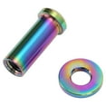 thumbnail image 1 of Écrou d'Étrier de Vélo, Écrou de Montage d'Étrier de Vélo Petite Taille Résistance à la Rouille Haute Résistance pour Vélo de Route Coloré, 1 of 8