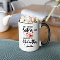 thumbnail image 3 of Customizaholic Personalized Godmother Proposal Mug – Custom Name Floral Sister Gift, Only the Best Sisters Get Promoted to Godmother Cup, 3 of 6