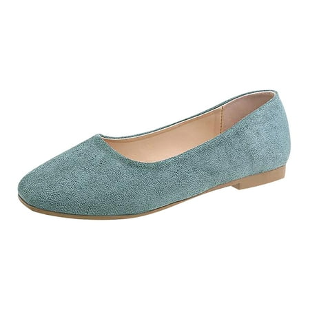 

Fashion Women Pointed Toe Flat Shoes Comfortable Casual Slip On Walking Shoes