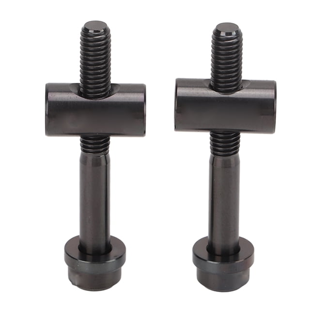2 PCS Risque M5 X 40mm Vélo Selle Vis Siège Post Fixation Vis Vélo DIY Pièces de Rechange Noir