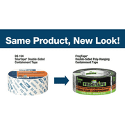FrogTape Double-Sided Poly-Hanging Containment Tape: 1-1/2 in. x 75 ft. (Beige) 243049