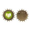 thumbnail image 1 of Pin de gancho de metal vintage con forma de sol Unbranded M, 1 of 3