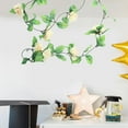 thumbnail image 5 of FRCOLOR  2 .4M Artificial Rose Vine Silk Flowers for Outdoors Petals Wedding Decor Garland Vines, 5 of 8