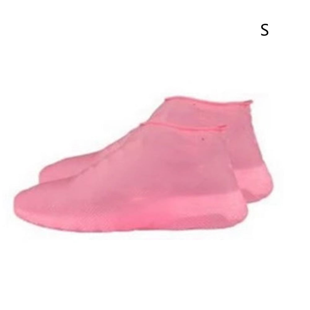 Anti-slip Reusable Latex Shoe Covers Waterproof Rain Boot Overshoes Shoes Hot 
