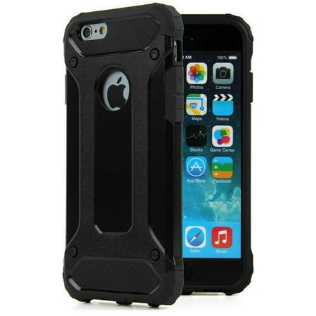 For iPhone 8 Plus Case, Heavy-Duty Shockproof Protective Cover Armor Guard Shield