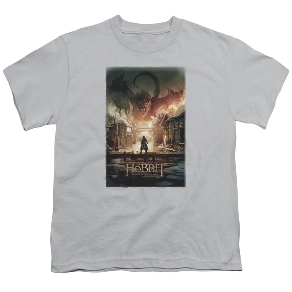 The Hobbit - Smaug Poster - Youth Short Sleeve Shirt - Small