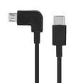 thumbnail image 3 of Cable De Datos De Gafas FPV, ángulo Recto PVC Tipo C A Cable De Datos Micro USB Cable De Datos De Gafas FPV De 90 Grados Para El Hogar Para Gafas De Vuelo DJI FPV Amonsee Otros, 3 of 8
