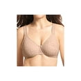 thumbnail image 2 of Olga Womens Sheer Leaves Minimizer Bra, 2 of 4