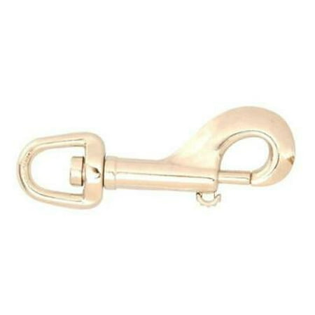 

Campbell Chain 1/2 in. Dia. x 3-1/2 in. L Nickel-Plated Zinc Bolt Snap 90 lb. (Pack of 10)