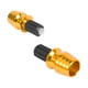 thumbnail image 1 of Par Jgo Contrapesos Amarillo G626 Para Moto Universal Kinlley, 1 of 6