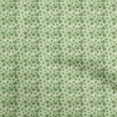 thumbnail image 1 of oneOone Cotton Poplin Twill Light Green Fabric Christmas Snow Flakes Sewing Fabric By The Yard Printed Diy Clothing Sewing Supplies 56 Inch Wide, 1 of 4