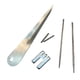 thumbnail image 2 of Alfiler para tejer mimbre,Kit de herramientas para reparar mimbre Herramienta para tejer mimbre,Muebles de exterior de ratán,mesa y silla de punto,Suministros para reparación de, 2 of 9