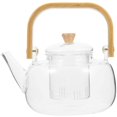 thumbnail image 1 of Tea Pot with Infuser Transparent Glass Teapot Glass Infuser Teapot Glass Tea Kettle, 1 of 4