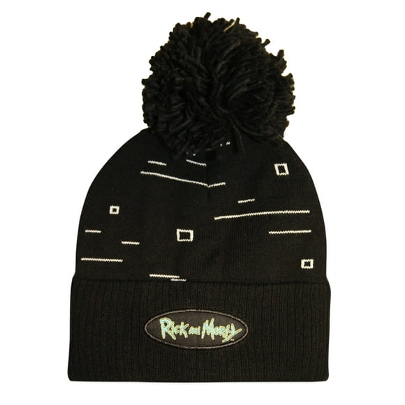 Rick And Morty Pixel Beanie