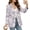 Cowboy Toile De Jouy, variant on FOR U DESIGNS Womens Button Blazer Business Casual Suit Jacket House Trees Toile De Jouy Print, Open Front Jacket, Lapel Collar, Lightweight Blazer for Work Office Casual Travel Daily Wear