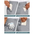 thumbnail image 4 of PULI Men’s Golf Dress Shorts Flat Front 7" Lightweight Quick-Dry Hybrid Chino Shorts with Pockets, 4 of 7