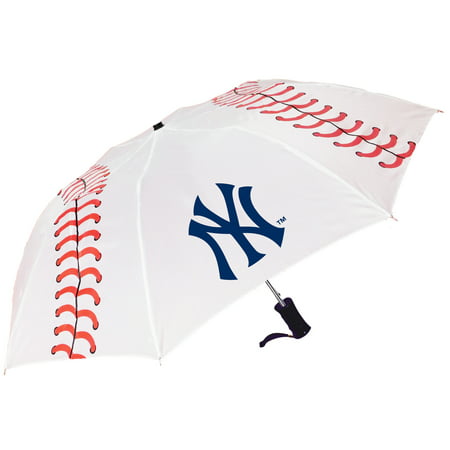 Storm Duds New York Yankees Baseball Folding Umbrella - No (Best Travel Baseball Teams In New York)