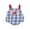 Blue, variant on BemeyourBBs Baby Boys Rompers Independence Day Clothes Summer Overalls Jumpsuits