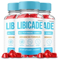 Libicade Gummies, Advanced Formula, Libi cade Supplement All Natural Formula, Maximum Strength (3 Pack)