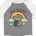 thumbnail image 4 of Inktastic Gigi's Treasure St. Patrick's Day Rainbow and Gold Boys or Girls Long Sleeve Baby Bodysuit, 4 of 5